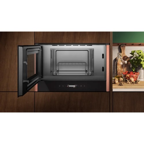 ΦΟΥΡΝΟΣ ΜΙΚΡΟΚΥΜΑΤΩΝ ΕΝΤΟΙΧΙΖΟΜΕΝΟΣ NEFF NL9GR31Y1 & Z9038DY0 YOURNEFF (21LT / BLACK / ΑΦΗΣ / ΟΘΟΝΗ / GRILL / ΥΔΡΟΛΥΣΗ)